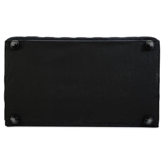 Black Velvet Chesterfield 3 Seater Sofa