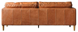 Osborne Vintage Tan Brown Leather Sofa | 3 Seater | Premium Comfort - Sofa In Store