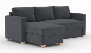 Oscar Sunningdale Granite Fabric Corner Sofa Bed | 225cm Wide | Stylish & Versatile - Sofa In Store