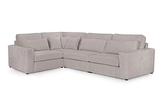 Kiana Modular Sofa | Mocha Beige Fabric | Left Hand Facing Corner - Sofa In Store