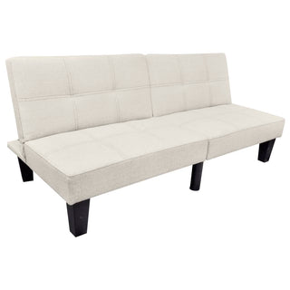 vidaXL Sofa Bed Adjustable Beige