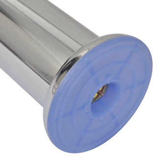 4 Round Sofa Legs Chrome 180 mm - Sofa In Store