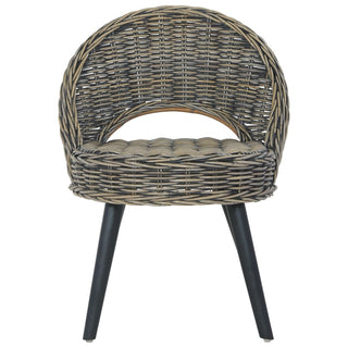 vidaXL Sofa Chair Kubu Rattan Black - Sofa In Store