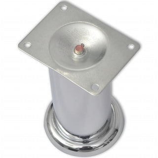 vidaXL Sofa Legs 8 pcs Round Chrome 120 mm - Sofa In Store