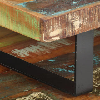 vidaXL 2 Piece Coffee Table Set Solid Reclaimed Wood - Sofa In Store
