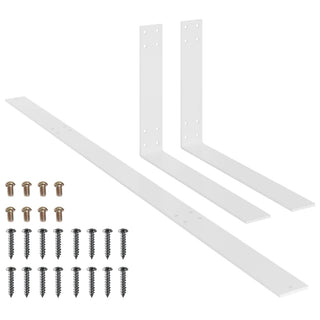 vidaXL Backrest for Pallet Sofa White 110 cm Iron - Sofa In Store