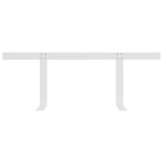vidaXL Backrest for Pallet Sofa White 110 cm Iron - Sofa In Store