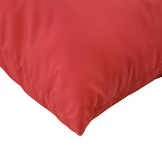 vidaXL Sofa Cushions 4 pcs Red 50x50 cm Fabric