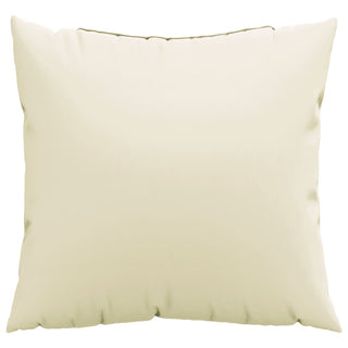 vidaXL Sofa Cushions 4 pcs Cream 60x60 cm Fabric