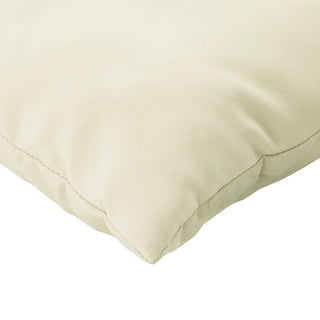 vidaXL Sofa Cushions 4 pcs Cream 60x60 cm Fabric
