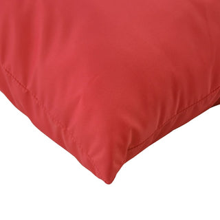vidaXL Sofa Cushions 4 pcs Red 60x60 cm Fabric
