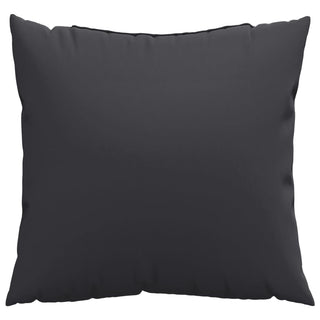vidaXL Sofa Cushions 4 pcs Black 60x60 cm Fabric