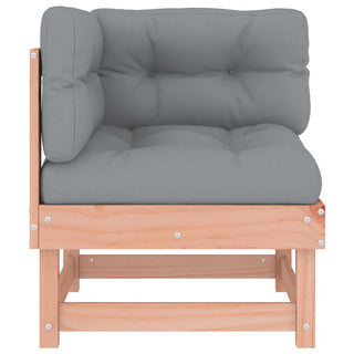 vidaXL Corner Sofa with Cushions Solid Wood Douglas - 825427