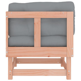 vidaXL Corner Sofas with Cushions 2 pcs Solid Wood Douglas - 825455