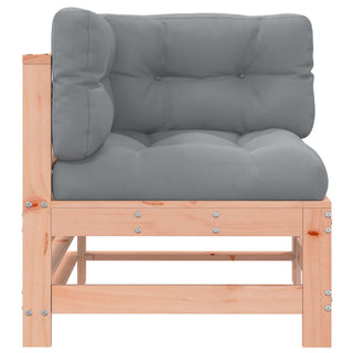 vidaXL Corner Sofas with Cushions 2 pcs Solid Wood Douglas - 825686
