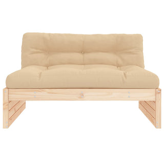 vidaXL Middle Sofa 120x80 cm Solid Wood Pine - 825758 - Sofa In Store