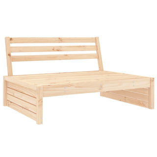 vidaXL Middle Sofa 120x80 cm Solid Wood Pine - 825758 - Sofa In Store