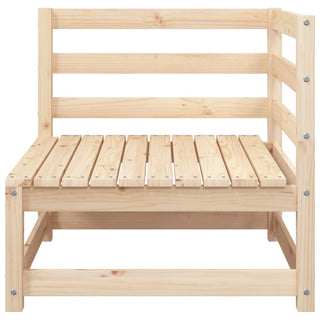 vidaXL Garden Sofas Corner 2 pcs 70x70x67 cm Solid Wood Pine - Sofa In Store