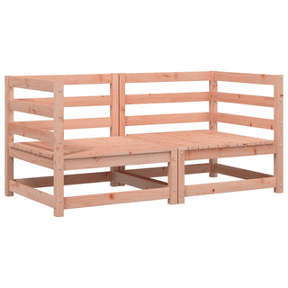 vidaXL Garden Sofas Corner 2 pcs 70x70x67 cm Solid Wood Douglas - Sofa In Store