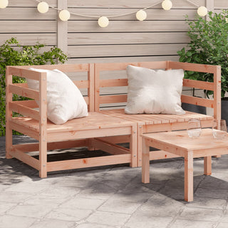vidaXL Garden Sofas Corner 2 pcs 70x70x67 cm Solid Wood Douglas - Sofa In Store