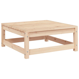 vidaXL Garden Sofa Armless with Footstool Solid Wood Pine - 837963 - Sofa In Store