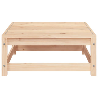 vidaXL Garden Sofa Armless with Footstool Solid Wood Pine - 837963 - Sofa In Store