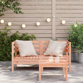 vidaXL Garden Sofas Corner 2 pcs Solid Wood Douglas - Sofa In Store