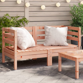 vidaXL Garden Sofas Corner 2 pcs Solid Wood Douglas - Sofa In Store