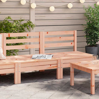 vidaXL Garden Sofas Armless 2 pcs Solid Wood Douglas - Sofa In Store