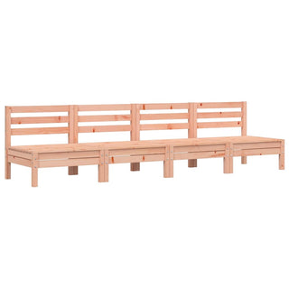 vidaXL Garden Sofas Armless 4 pcs Solid Wood Douglas - Sofa In Store