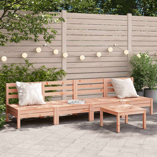 vidaXL Garden Sofas Armless 4 pcs Solid Wood Douglas - Sofa In Store