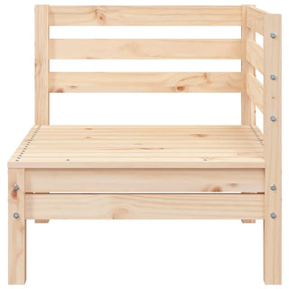 vidaXL Garden Sofa 2-Seater with Footstool Solid Wood Pine - Sofa In Store