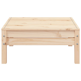 vidaXL Garden Sofa 2-Seater with Footstool Solid Wood Pine - Sofa In Store