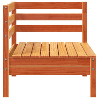 vidaXL Garden Sofa 4-Seater Wax Brown Solid Wood Pine - Sofa In Store