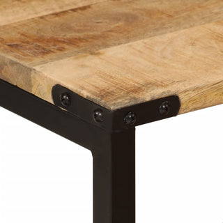 vidaXL Nesting Coffee Tables 3 pcs Solid Wood Mango and Iron - 358561 - Sofa In Store