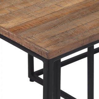 vidaXL Nesting Coffee Tables 3 pcs Solid Wood Teak - 358534 - Sofa In Store