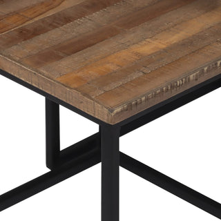 vidaXL Nesting Coffee Tables 3 pcs Solid Wood Teak - 358535 - Sofa In Store