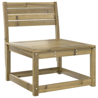 vidaXL Garden Sofa with Cushions Impregnated Wood Pine - Sofa In Store
