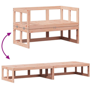 vidaXL Garden Sofa Bench Extendable Solid Wood Douglas - Sofa In Store