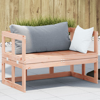 vidaXL Garden Sofa Bench Extendable Solid Wood Douglas - Sofa In Store