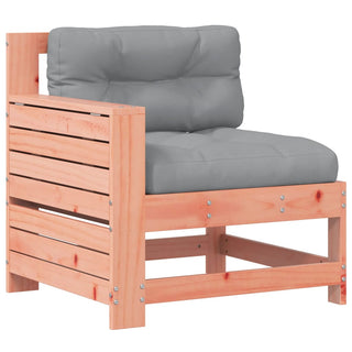 vidaXL Garden Armrest Sofa with Cushion Solid Wood Douglas - 844917 - Sofa In Store