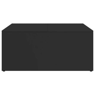 vidaXL Nesting Coffee Tables 2 pcs Black Engineered Wood and Metal - Sofa In Store