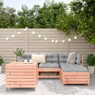 vidaXL 5 Piece Garden Sofa Set Solid Wood Douglas Fir - 3250490 - Sofa In Store