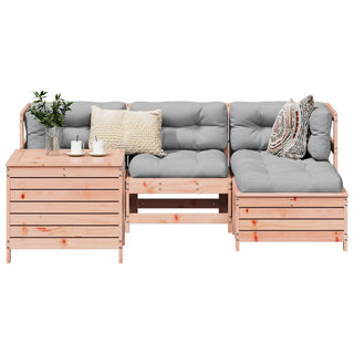 vidaXL 5 Piece Garden Sofa Set Solid Wood Douglas Fir - 3250490 - Sofa In Store