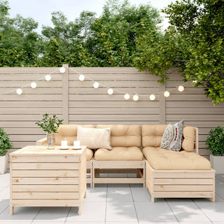 vidaXL 5 Piece Garden Sofa Set Solid Wood Pine - 3250492 - Sofa In Store