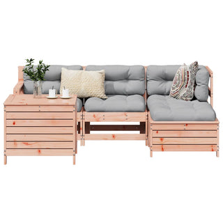vidaXL 5 Piece Garden Sofa Set Solid Wood Douglas Fir - 3250494 - Sofa In Store
