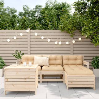 vidaXL 5 Piece Garden Sofa Set Solid Wood Pine - 3250504 - Sofa In Store