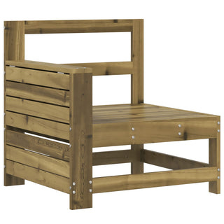 vidaXL 7 Piece Garden Sofa Set Impregnated Wood Pine - 3250515 - Sofa In Store