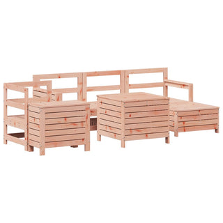 vidaXL 7 Piece Garden Sofa Set Solid Wood Douglas Fir - 3250518 - Sofa In Store