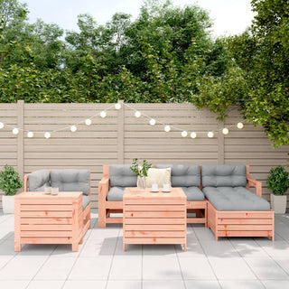 vidaXL 7 Piece Garden Sofa Set Solid Wood Douglas Fir - 3250518 - Sofa In Store